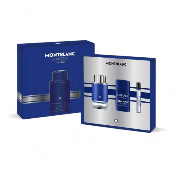 Coffret Mont Blanc Explorer Ultra Blue