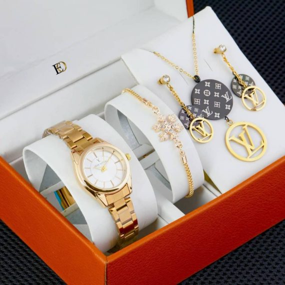 LOUIS VUITTON (Montre, Bracelet, Collier & Boucles)